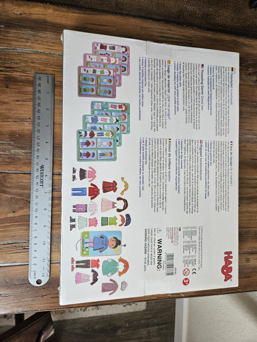 HABA Threading Game - Picture 2 of 2